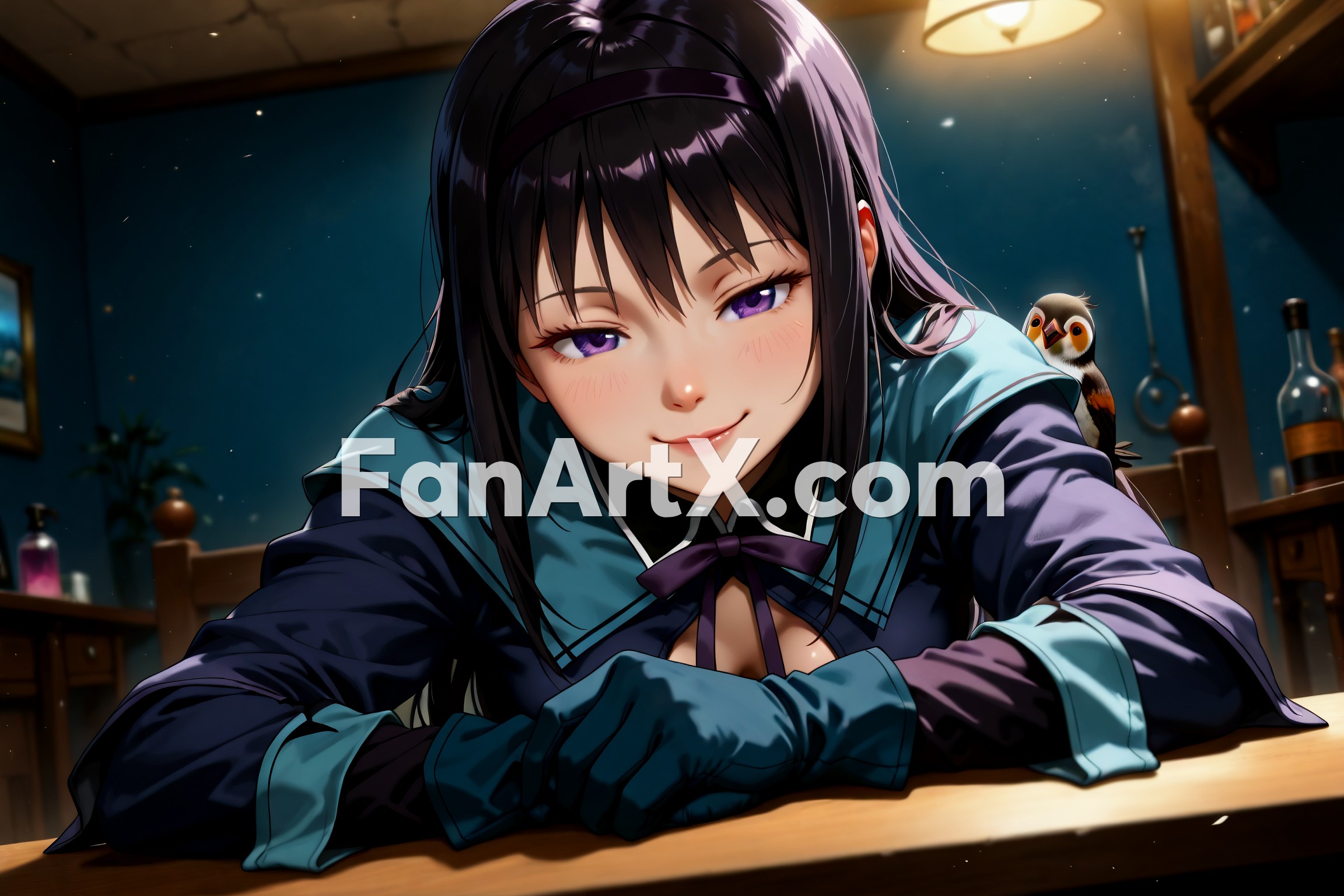 Akemi Homura Puella Magi Madoka Magica Fanart 1989288